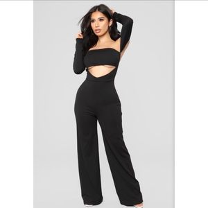 (SOLD) Off shoulder jumpsuit